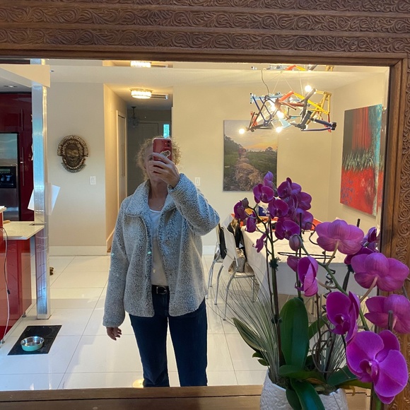 Jou Jou plush teddy jacket Girls large Ladies  small medium - Picture 2 of 5